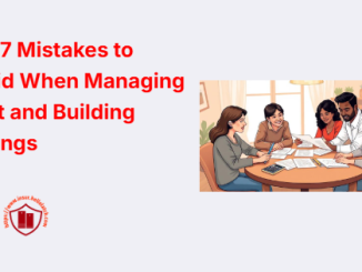 A diverse family sitting around a table in a cozy home office, working together on managing debt and saving for the future. They are surrounded by financial documents, a laptop, a calculator, and a notepad, reflecting teamwork and financial planning