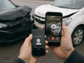 Documenting damage for a car insurance claim